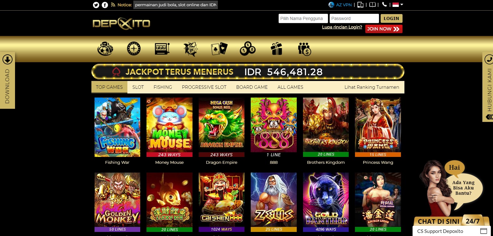 Situs Judi Slot Terpercaya Indonesia - Situsdepoxito